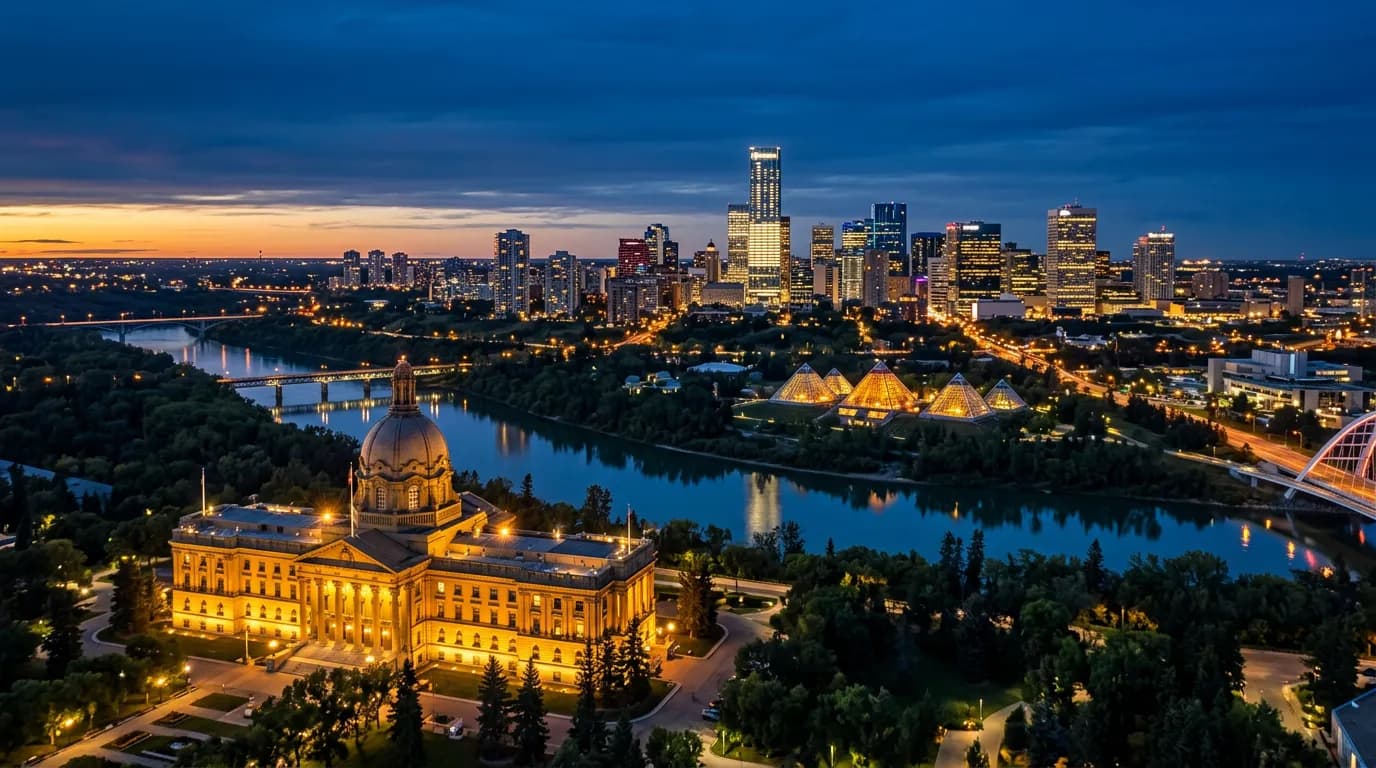 Edmonton cityscape